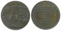 Eckernförde - auf das Seegefecht am 5. April - 1849 - Medaille  vz