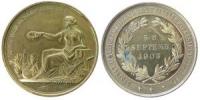Untergrombach - Fahnenweihe und Gesangswettstreit - 1903 - Medaille  vz