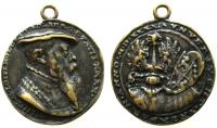 Löffelholz Hans von Kolberg - 1541 - tragbare Medaille  ss