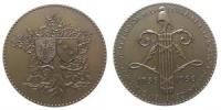 Lothringen - auf die 200-Jahrfeier der Vereinigung von Lothringen und Bar mit Frankreich - 1966 - Medaille  vz+
