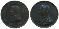 Pius IX (1846-78) - o.J. - Medaille  ss