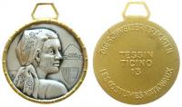 Tessin - Ticino - o.J. - tragbare Medaille  vz-stgl