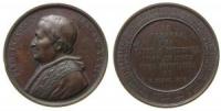 Pius IX (1846-78) - auf seinen Tod - 1878 - Medaille  ss-vz