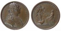 Louis XV (1715-1774) - auf die Beilegung der inneren Unruhen in Genf - 1738 - Medaille  vz