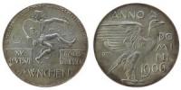 München - auf das XV. Bundesschiessen - 1906 - Medaille  vz