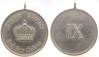 Dienstauszeichnung III. Klasse - für treue Dienste bei der Fahne (9 Jahre) - 1913 - tragbare Medaille  ss-vz