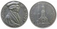 Nürnberg - auf die Grundsteinlegung der Reformations-Gedächniskirche - 1921 - Medaille  fast vz