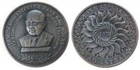 Rau Hans (Schriftsteller) von seinen Freunden - 1979 - Medaille  vz