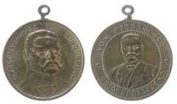 Hindenburg - Paul von Beneckendorff - auf seine Wahl zum Reichspräsidenten - 1925 o.J. - tragbare Medaille  ss+