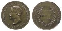 Zweite Republik - auf die Wahl von Louis Napoleon zum Präsidenten - 1848 - Medaille  ss+
