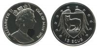 Elisabeth II - Manx Katze - 1994 - Medaille zu 15 Ecus  pp