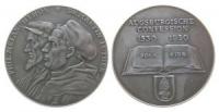 Martin Luther und Philipp Melanchthon - auf die 400Jahrfeier der Augsburger Konfession - 1930 - Medaille  vz-stgl