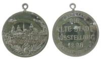 Dresden - auf die Alte Stadt Ausstellung - 1896 - tragbare Medaille  ss