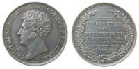 Ernst I. (1826-1844) - auf die Huldigung der Bürgerschaft zum 25-jährigen Regierungsjubiläum - 1832 - Medaille  ss+