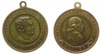 Carl August (1775-1828) - Seminar Weimar - o.J. - tragbare Medaille  vz+