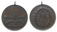 Einsiedeln - Wallfahrtserinnerung - o.J. - tragbare Medaille  vz-stgl