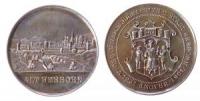 Herborn (Hessen) - auf die 650 Jahrfeier - 1901 - Medaille  vz