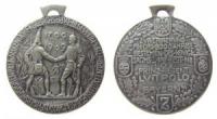 Luitpold (1888-1913) Prinzregent - auf die 200jährige Bestehen des königlich sächsischen 3. Infanterie-Regiments Nr. 102 "Prinz Regent Luitpold von Bayern" - 1909 - tragbare Medaille  vz