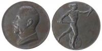 Breitenbach Paul von - auf den Minister für öffendliche Arbeiten bei der königlichen Eisenbahndirektion - 1914 - Medaille  ss