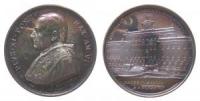 Pius XI (1922-1939) - auf die Vergrößerung des Seminario Minore - 1927 - Medaille  fast stgl