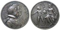 Louis XIII. (1610-1643) - auf seinen Regierungsantritt - 1611 - Medaille  ss+
