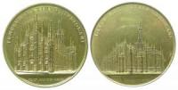Mailand - auf den Doms - o.J. 1886 - Medaille  fast vz