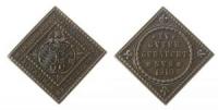 Regensburg - auf die zweite Zusammenkunft bayerischer Numismatiker - 1910 - Klippe  vz-stgl