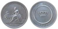 Friedrich Wilhelm III. (1797-1840) - auf das 100-jährige Bestehen des Königreiches - 1801 - Medaille  fast vz
