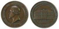 Waltershausen - auf die Einweihung der Schule - 1856 - Medaille  fast vz