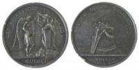 Friedrich August III. (1763-1827) - auf das Neue Jahrhundert - 1801 - Medaille  ss