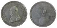 Friedrich August III. (1763-1827) - auf seinen Tod - 1827 - Medaille  ss+