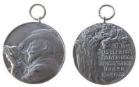 Hagen - auf die 80jährige Jubelfeier und Einweihung des Schiessstandes 1848 - 1928 - tragbare Medaille  vz