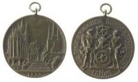 Erfurt - auf das 22. thüringische Bundesschiessen - 1922 - tragbare Medaille  ss+