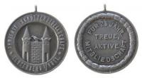 Elsterberg (Vogtland) - für 25 jähr. Treue aktive Mitgliedschaft - o.J. - tragbare Medaille  ss+