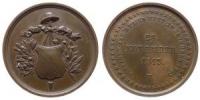 Utrecht - auf den 50. Jahrestag der Ankunft der Kosaken - 1863 - Medaille  vz