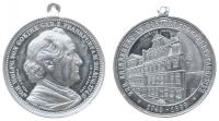 Goethe (1749-1832) - 1899 - tragbare Medaille  vz+
