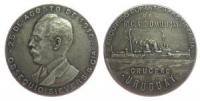 Sievers Obsequio - auf den Stapellauf des Torpedokanonenbootes Uruguay - 1910 - Medaille  ss