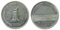 Braunschweig - auf die 1000 Jahrfeier - 1861 - Medaille  ss+