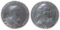 Ulrike Eleonore (1719-1720) -  Frederik I. von Hessen-Kassel (1720-1751) - o.J. - Medaille  vz