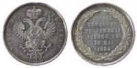 Chambrai - auf die Sparkasse - 1834 - Medaille  ss