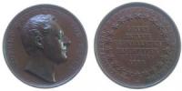 Karl Leopold Friedrich (1830-1852) - auf seinen Tod - 1852 - Medaille  vz+