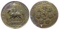 Wilhelm IV. Karl Heinrich Friso von Nassau-Oranien (1747-1751) - auf seine Proklamation zum Erbstatthalter - 1747 - Medaille  ss+