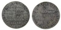 Frankfurt - auf die 300 Jahrfeier der Reformation - 1817 - Medaille  vz-stgl