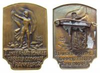 Frankfurt - I.Internationale Arbeiter Olympiade - 1925 - Abzeichen  vz