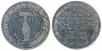 Notzeit - zur Erinnerung an Deutschlands schlimmste Zeit - 1925 - Medaille  vz