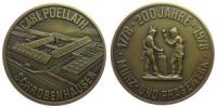 Poellath Carl (Schrobenhausen) - auf das 200. Jahr der Firmengründung - 1978 - Medaille  vz-stgl
