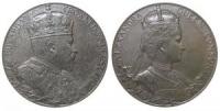 Edward VII (1901-1910) - auf seine Krönung - 1902 - Medaille  vz