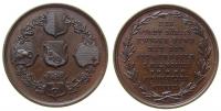 Zürich - 500-Jahrfeier des Eintritts Zürichs in den Bund - 1851 - Medaille  stgl-