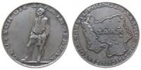 Volksabstimmung im Saarland - 1935 - Medaille  vz