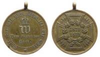Preussen - dem siegreichen Heere 1870/71 - 1871 - tragbare Miniaturmedaille  ss